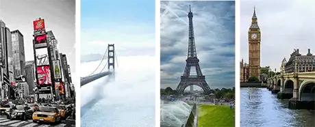 More amazing cities